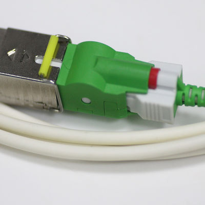 5.0mm Single Mode Fiber Optic Patch Cable and Adaptor SC APC Auto Shutter